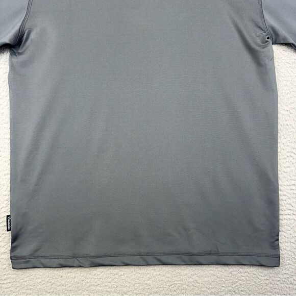 Swannies Golf Sweater Mens Medium Gray Pullover 1/4 Zip Stretch Repreve 23‎ NEW - Picture 8 of 16